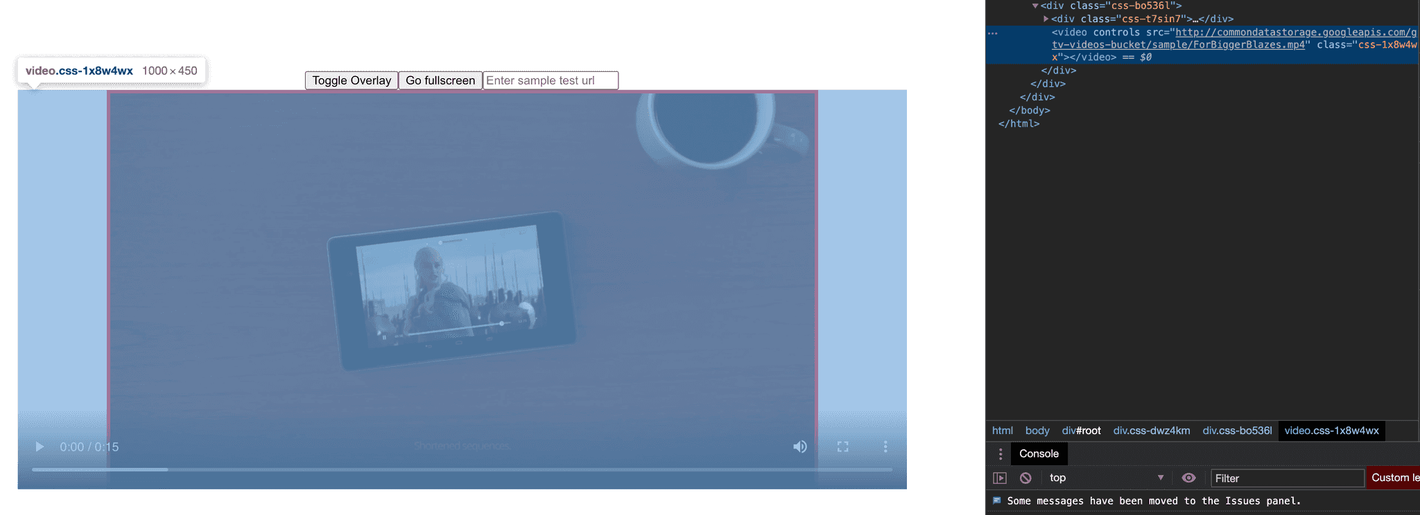 Video Overlay